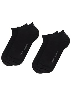 Zestaw 2 par niskich skarpet męskich Tommy Hilfiger 342023001 Black 200 ze sklepu eobuwie.pl w kategorii Skarpetki męskie - zdjęcie 158876497