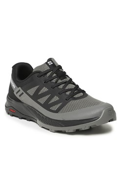 Trekkingi Salomon Outrise L47143100 Black/Pewter/Black ze sklepu eobuwie.pl w kategorii Buty trekkingowe męskie - zdjęcie 158882056