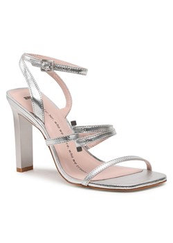 Sandały Bronx Aladin-Sandal 84946-M Silver 100 ze sklepu eobuwie.pl w kategorii Sandały damskie - zdjęcie 158882758