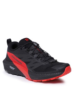 Buty Salomon Sense Ride 5 L47214300 Black/Fiery Red/Black ze sklepu eobuwie.pl w kategorii Buty sportowe męskie - zdjęcie 158883495
