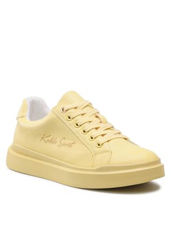 Sneakersy Keddo 827115/03-05 Yellow ze sklepu eobuwie.pl w kategorii Buty sportowe damskie - zdjęcie 158885979