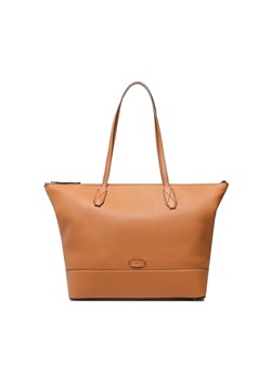 Torebka Lancel Ew Zip Tote Bag A1209020TU Camel ze sklepu eobuwie.pl w kategorii Torby Shopper bag - zdjęcie 158887295