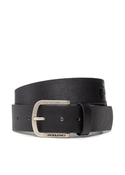 Pasek Męski Jack&Jones Jacharry Belt Noos 12120697 Black ze sklepu eobuwie.pl w kategorii Paski męskie - zdjęcie 158890457