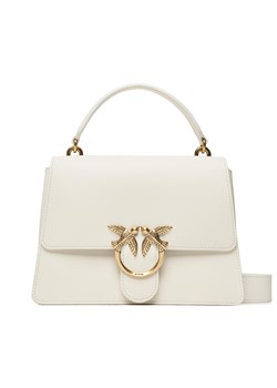 Torebka Pinko Love One Top Handle Classic Light PE 23 PLTT 100066 A0F1 White Z14Q ze sklepu eobuwie.pl w kategorii Listonoszki - zdjęcie 158891318
