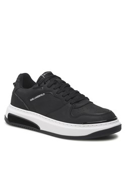 Sneakersy KARL LAGERFELD KL52022 Black Nubuck ze sklepu eobuwie.pl w kategorii Buty sportowe męskie - zdjęcie 158893628