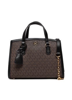 Torebka MICHAEL Michael Kors Chantal 30F2G7CM1B Brown/Blk ze sklepu eobuwie.pl w kategorii Kuferki - zdjęcie 158896958