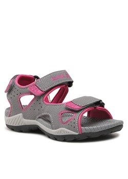 Sandały Kamik Lobster 2 HK4126 Dark Grey Pink ze sklepu eobuwie.pl w kategorii Sandały dziecięce - zdjęcie 158898688