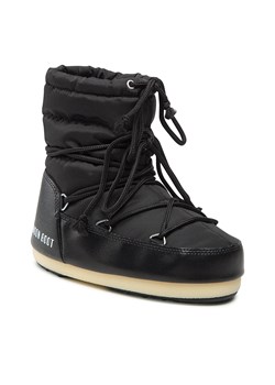 Śniegowce Moon Boot Low Nylon 14600100001 Black ze sklepu eobuwie.pl w kategorii Śniegowce damskie - zdjęcie 158902108