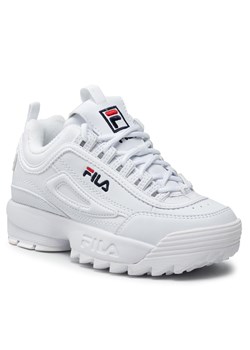 Sneakersy Fila Disruptor Kids 1010567.1FG White ze sklepu eobuwie.pl w kategorii Buty sportowe dziecięce - zdjęcie 158905365
