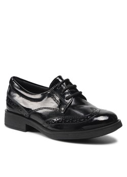Półbuty Geox J Agata D J8449D 00066 C9999 M Black ze sklepu eobuwie.pl w kategorii Buty komunijne - zdjęcie 158905927