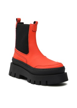 Sztyblety Bronx 47427-R Mandarin Red/Black 3640 ze sklepu eobuwie.pl w kategorii Botki - zdjęcie 158912896