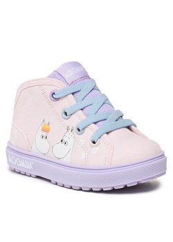 Sneakersy Moomin SS23_197MMN Pink ze sklepu eobuwie.pl w kategorii Buty zimowe dziecięce - zdjęcie 158913229
