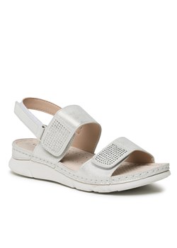 Sandały Clara Barson WS040801-01 Silver ze sklepu eobuwie.pl w kategorii Sandały damskie - zdjęcie 158914149