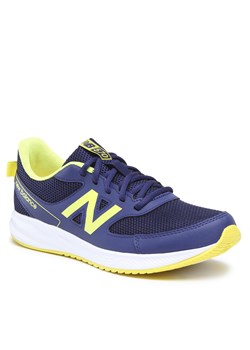 Sneakersy New Balance YK570BY3 Granatowy ze sklepu eobuwie.pl w kategorii Buty sportowe dziecięce - zdjęcie 158919469
