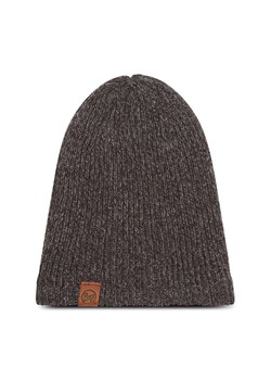 Czapka Buff Knitted & Fleece Hat 116032.937.10.00 Lyne Grey ze sklepu eobuwie.pl w kategorii Czapki zimowe męskie - zdjęcie 158921166