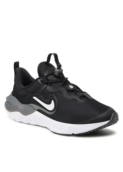 Buty Nike Run Flow (GS) DR0472 001 Black/White/Iron Grey ze sklepu eobuwie.pl w kategorii Buty sportowe dziecięce - zdjęcie 158934637