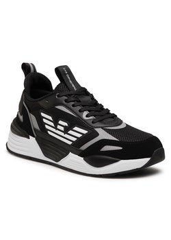 Sneakersy EA7 Emporio Armani X8X070 XK165 N629 Black/Silver ze sklepu eobuwie.pl w kategorii Buty sportowe męskie - zdjęcie 158939147