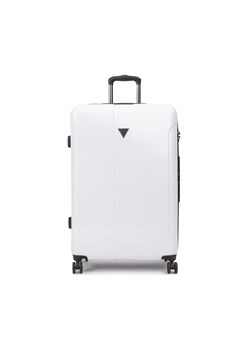 Duża Twarda Walizka Guess Lustre2 (E) Travel TWE689 39880 WHI ze sklepu eobuwie.pl w kategorii Walizki - zdjęcie 158941635