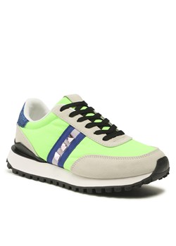 Sneakersy Nylon Red WAG1191101A-01 Green ze sklepu eobuwie.pl w kategorii Buty sportowe damskie - zdjęcie 158944069