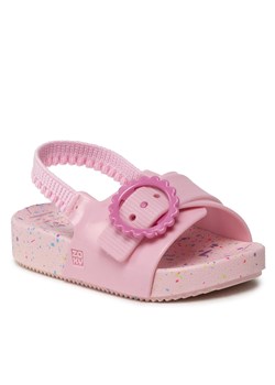 Sandały Zaxy Nina Flor Slide Baby 18430 Róż 90163 JJ385023 ze sklepu eobuwie.pl w kategorii Buciki niemowlęce - zdjęcie 158954855