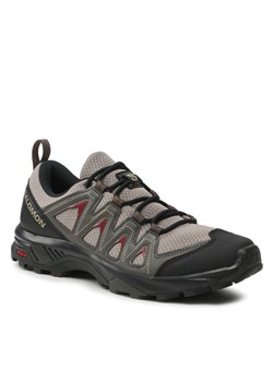Trekkingi Salomon X Braze L47180100 Vintage Khaki/Beluga/Black ze sklepu eobuwie.pl w kategorii Buty trekkingowe męskie - zdjęcie 158957187