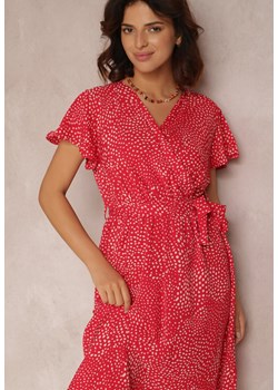 Czerwona Sukienka Oreithonia ze sklepu Renee odzież w kategorii Sukienki - zdjęcie 158968758