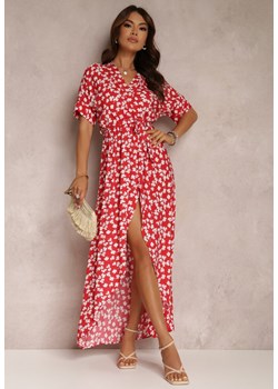Czerwona Sukienka Euphice ze sklepu Renee odzież w kategorii Sukienki - zdjęcie 158968775