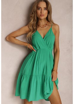 Zielona Sukienka z Wiskozy Iphyle ze sklepu Renee odzież w kategorii Sukienki - zdjęcie 158968795