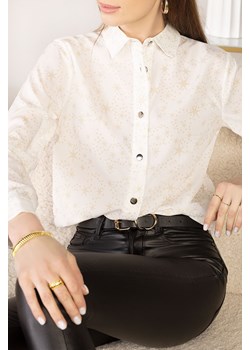 Koszula damska MIRDELZA WHITE ze sklepu Ivet Shop w kategorii Koszule damskie - zdjęcie 158969108
