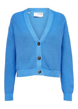 SELECTED FEMME Kardigan &quot;Sinna&quot; w kolorze błękitnym ze sklepu Limango Polska w kategorii Swetry damskie - zdjęcie 158970938
