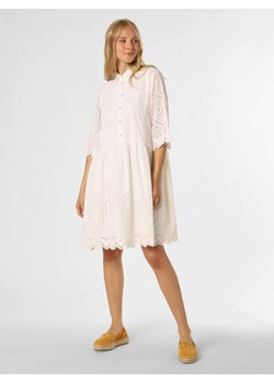 mbyM Sukienka damska Kobiety Bawełna biały jednolity ze sklepu vangraaf w kategorii Sukienki - zdjęcie 158972207