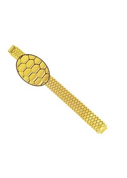 Złota bransoletka 375 TAŚMA PLASTRY MIODU 18CM 13,73g ze sklepu LOVRIN w kategorii Bransoletki - zdjęcie 158980437