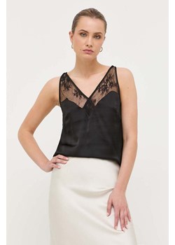 Guess bluzka kolor czarny ze sklepu ANSWEAR.com w kategorii Bluzki damskie - zdjęcie 158998128