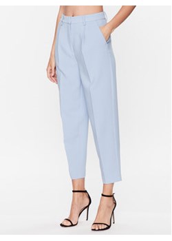 Bruuns Bazaar Spodnie materiałowe Cindy Dagny BBW2393 Niebieski Regular Fit ze sklepu MODIVO w kategorii Spodnie damskie - zdjęcie 159012396