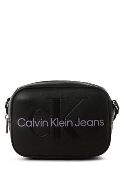 Calvin Klein Jeans Damska torebka na ramię Kobiety Sztuczna skóra czarny jednolity ze sklepu vangraaf w kategorii Listonoszki - zdjęcie 159012646