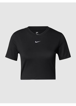 T-shirt krótki z wyhaftowanym logo ze sklepu Peek&Cloppenburg  w kategorii Bluzki damskie - zdjęcie 159027347