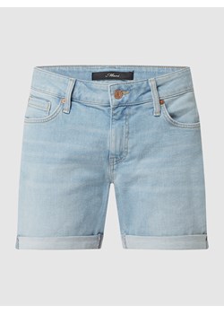 Szorty jeansowe o kroju boyfriend fit z dodatkiem streczu model ‘Pixie’ ze sklepu Peek&Cloppenburg  w kategorii Szorty - zdjęcie 159028135