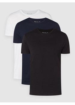T-shirt z bawełny w zestawie 3 szt. ze sklepu Peek&Cloppenburg  w kategorii Podkoszulki męskie - zdjęcie 159033836