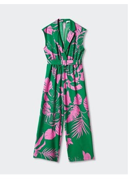 Mango Kombinezon Mila 57000206 Zielony Regular Fit ze sklepu MODIVO w kategorii Kombinezony damskie - zdjęcie 159043876