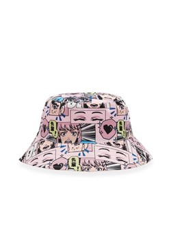 Cropp - Dwustronny kapelusz bucket hat - różowy ze sklepu Cropp w kategorii Kapelusze damskie - zdjęcie 159066369