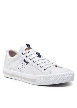 Sneakersy Wrangler Clay Vegan WM21040A White 051 ze sklepu eobuwie.pl w kategorii Trampki męskie - zdjęcie 159068668