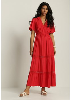 Czerwona Sukienka Ilythyrra ze sklepu Renee odzież w kategorii Sukienki - zdjęcie 159071208