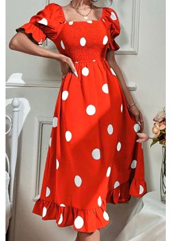 Sukienka FANSITA RED ze sklepu Ivet Shop w kategorii Sukienki - zdjęcie 159072075