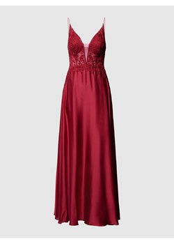 Sukienka wieczorowa z koronkowym obszyciem ze sklepu Peek&Cloppenburg  w kategorii Sukienki - zdjęcie 159084725