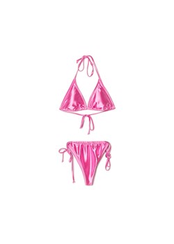 Cropp - Różowe bikini - różowy ze sklepu Cropp w kategorii Stroje kąpielowe - zdjęcie 159088995