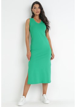Zielona Sukienka Nidil ze sklepu Born2be Odzież w kategorii Sukienki - zdjęcie 159097419