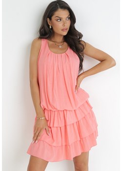 Różowa Sukienka Sonash ze sklepu Born2be Odzież w kategorii Sukienki - zdjęcie 159097429