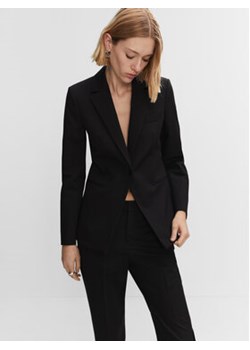 Mango Marynarka Boreal 57040365 Czarny Regular Fit ze sklepu MODIVO w kategorii Marynarki damskie - zdjęcie 159103677