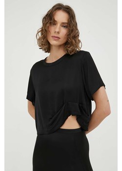 Herskind bluzka kolor czarny ze sklepu ANSWEAR.com w kategorii Bluzki damskie - zdjęcie 159105245