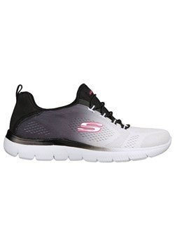 Buty Skechers Summer Bright Charmer W 149536 Bkw białe ze sklepu ButyModne.pl w kategorii Buty sportowe damskie - zdjęcie 159108996